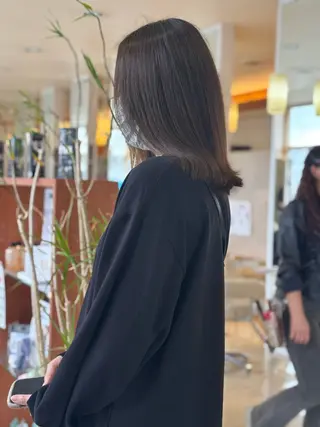 カラー 💖改善カラー 板倉百花💖のヘアスタイル