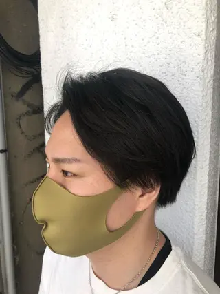 メンズ ダブルスキルエクステ /羽エクステ白石宇由のヘアスタイル