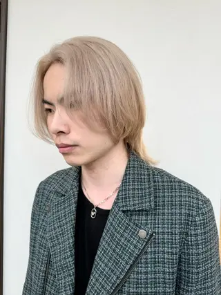 ショート カラー レイヤーカットモデル 募集/藤原一真のヘアスタイル