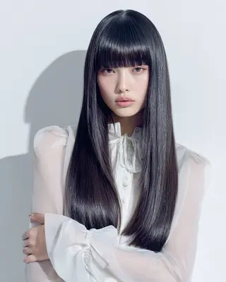 ロング カラー ヘアカラー ファクトリーのヘアスタイル