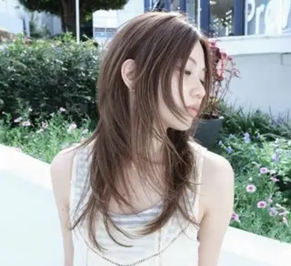 ロング 中津 /kipi アカネのヘアスタイル