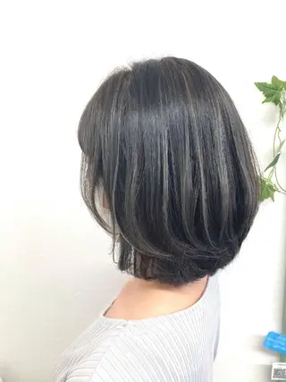 ショート カラー パーマ ヘアアレンジ 髪質改善✧︎カラー 💎AIM【アイム】のヘアスタイル
