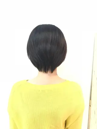 ショート ヘアアレンジ GLOSS 心斎橋 山上のヘアスタイル