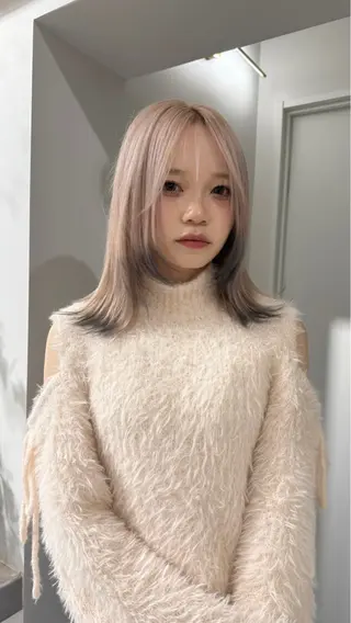 ミディアム カラーモデル募集中 Rei🐈‍⬛/大宮のヘアスタイル