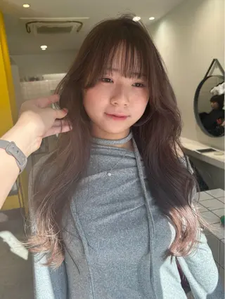 ロング カラー kanami/ 中崎町美容室のヘアスタイル