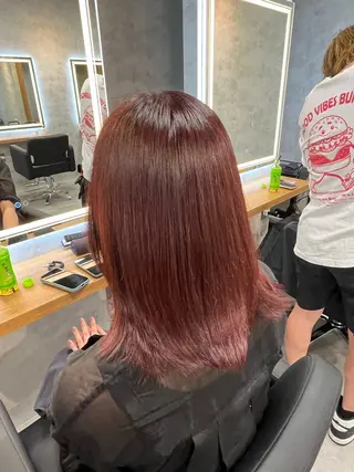 カラー 札幌ブリーチなし 👑ヒリュウのヘアスタイル