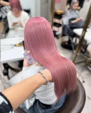 ロング 璃 音のヘアスタイル
