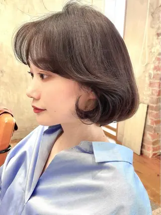 ショート カラー パーマ ヘアアレンジ 🌈小顔似合わせ SHIHO🌈のヘアスタイル