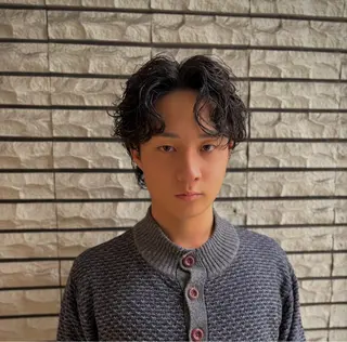 パーマ メンズ UMM daichi メンズパーマのヘアスタイル