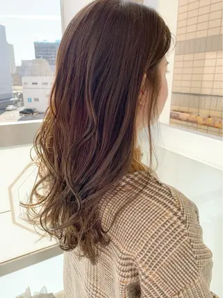 ロング カラー 古田 昂也のヘアスタイル