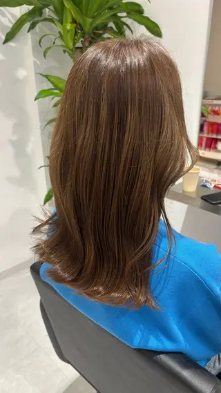 ミディアム カラー 🎀透明感× 赤み消し🎀正源のヘアスタイル