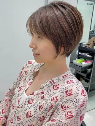 ショート 似合わせ専門美容師 なかじまのヘアスタイル