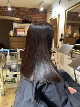 セミロング カラー 中園康 /カラー/ブリーチのヘアスタイル