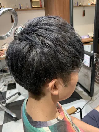 ショート 坪井 彰吾のヘアスタイル