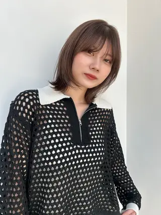 ショート カラー 🐢ダブルカラー🐢 透明感/このかのヘアスタイル