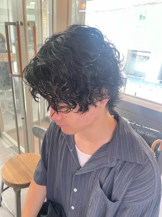 パーマ メンズ 町田エリアＮｏ．１/ パーマ特化/太田京希のヘアスタイル