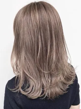 ロング 増渕 里奈のヘアスタイル