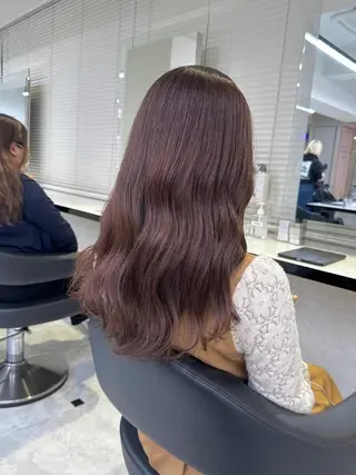 カラー 盛れる上質ワンホン ヘア🤍YUME🤍のヘアスタイル