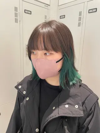 ミディアム 💗モデルカット 募集中のヘアスタイル