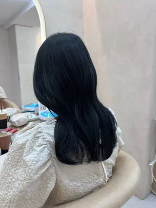 ロング 韓国ヘア/ マナミ🇰🇷🩶のヘアスタイル