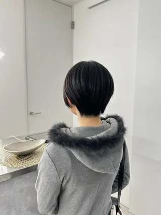 ショート 村上 奈南のヘアスタイル