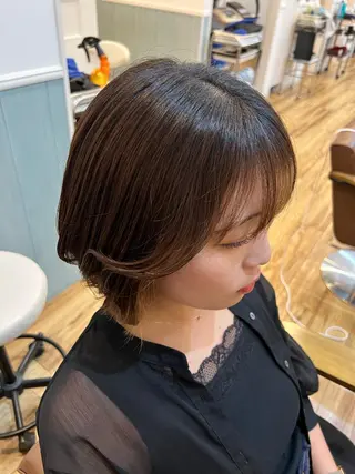 ミディアム 🐰ハイトーンカラー 畠山 渡🐰のヘアスタイル