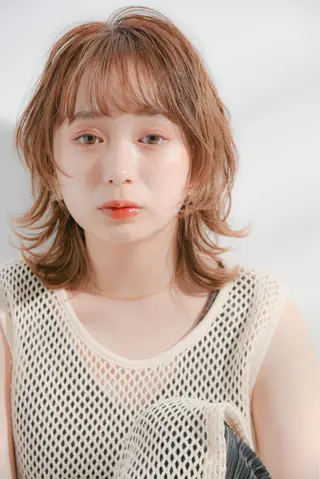 ミディアム 🟤TAP🟤 木曳野　金沢店のヘアスタイル