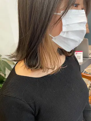ミディアム カラー 中目黒🌼 🌼ハナのヘアスタイル