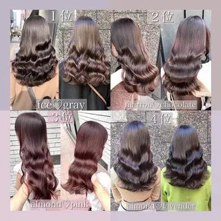 セミロング カラー 縮毛矯正/ 髪質改善/浅見拓哉のヘアスタイル