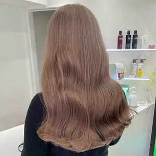 ロング カラー モテ髪ハイトーン🫧 serina🎀池袋のヘアスタイル