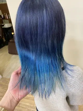 カラー SALOWIN栄 高須大貴のヘアスタイル
