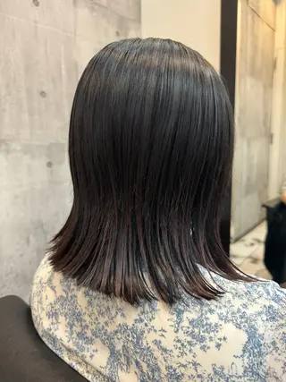 ミディアム CHIC 蘭のヘアスタイル