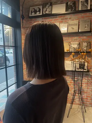 ミディアム rin 🖤〈大宮〉のヘアスタイル
