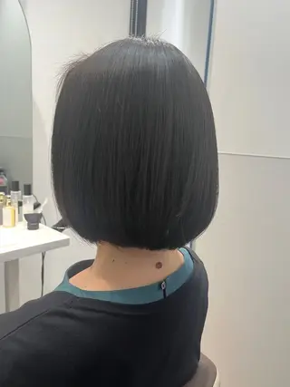 セミロング unu hair所属・藤井 仁紀のヘアスタイル
