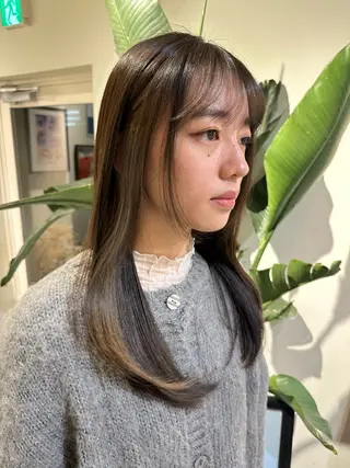 ロング HANAME 原宿美容室のヘアスタイル