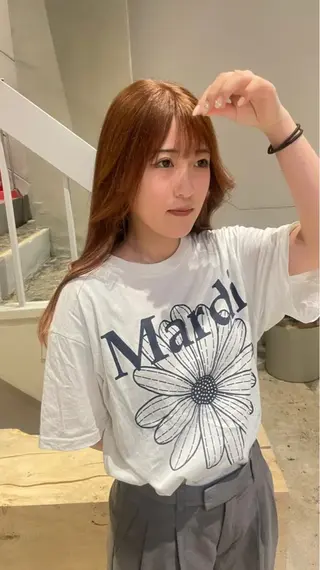 カラー パーマ/透明感カラー 小松のヘアスタイル