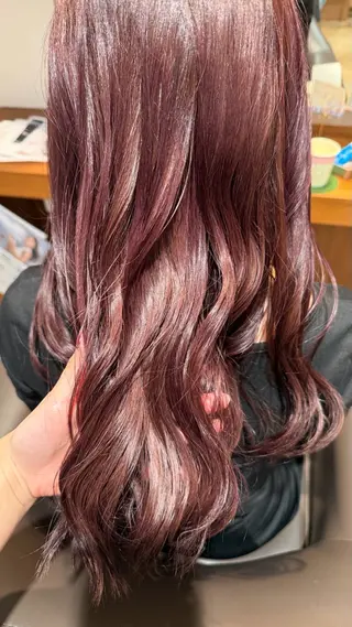 カラー ヘアアレンジ 中山 紗希のヘアスタイル