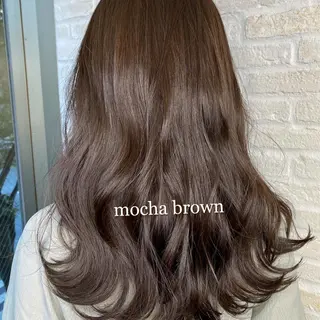 セミロング カラー Soleria 田中慎一のヘアスタイル