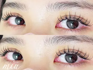 マツエク・マツパ miunail Minamiのマツエク・マツパデザイン