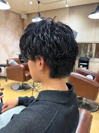 パーマ メンズ 【髪質改善】 TAIGA🐯のヘアスタイル