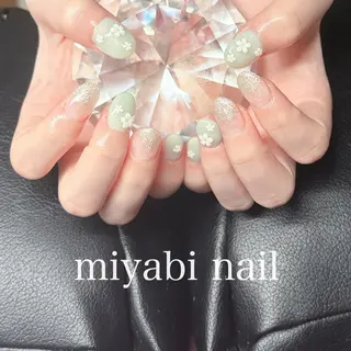 ネイル miyabi nail 桂川駅近くのネイルデザイン