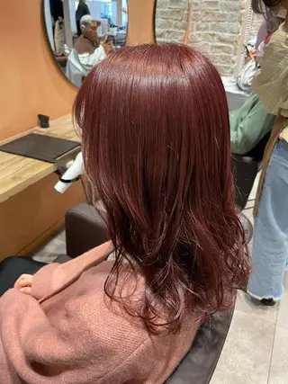 セミロング カラー 💐パーソナルカラー /市橋加菜💐のヘアスタイル
