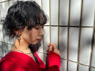 ショート パーマ 鎌田 祥江のヘアスタイル