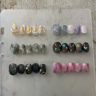 ネイル DISCO HAIR bello NAILのネイルデザイン