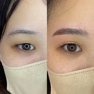 マツエク・マツパ アイブロウ 藤原 茜のマツエク・マツパデザイン
