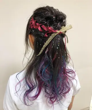 セミロング カラー ヘアアレンジ enurk店 🍋 M I K U  *のその他イメージ