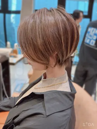 ショート 大人ショート特化/ カットモデル/表参道のヘアスタイル