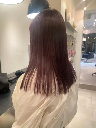 ロング カラー riria/ボブ /透明感カラー🎀のヘアスタイル