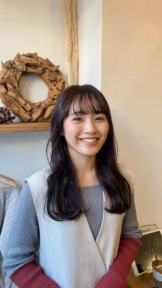 ロング カラー 透明感カラー 🦙なりたりみのヘアスタイル