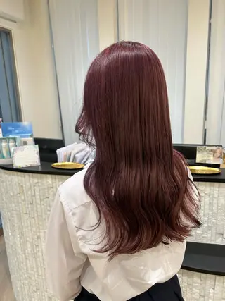 ロング カラー ナチュラル艶カラー 🤎maoのヘアスタイル